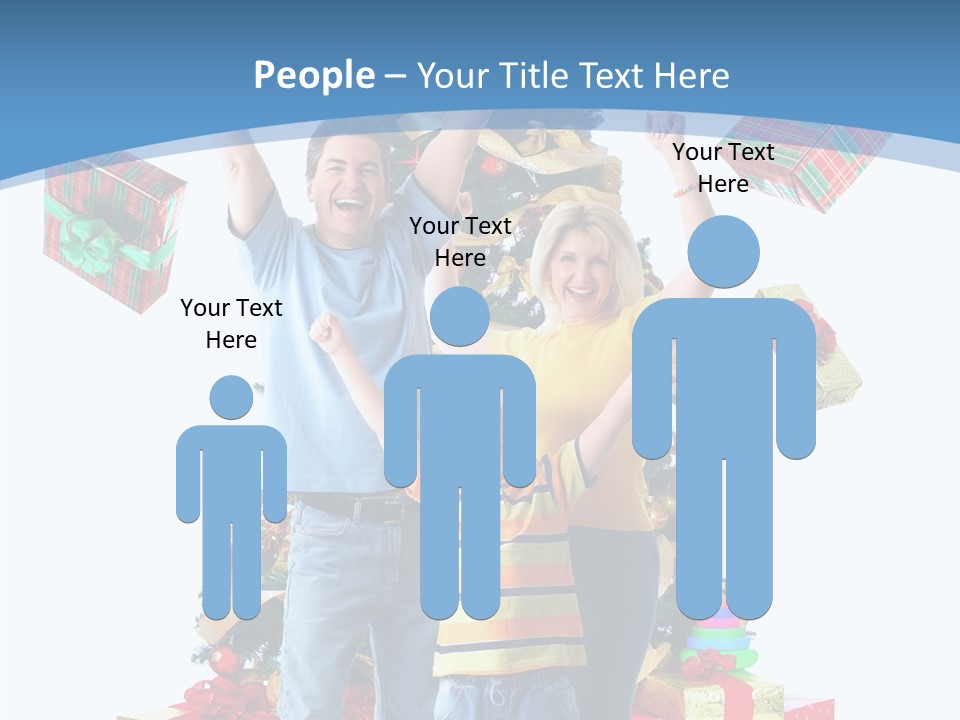 Background Generation People PowerPoint Template