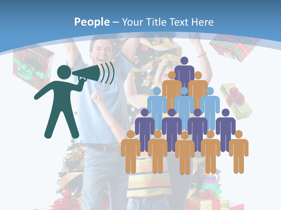Background Generation People PowerPoint Template
