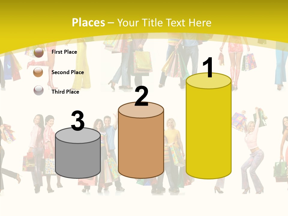 Children Isolate Beauty PowerPoint Template