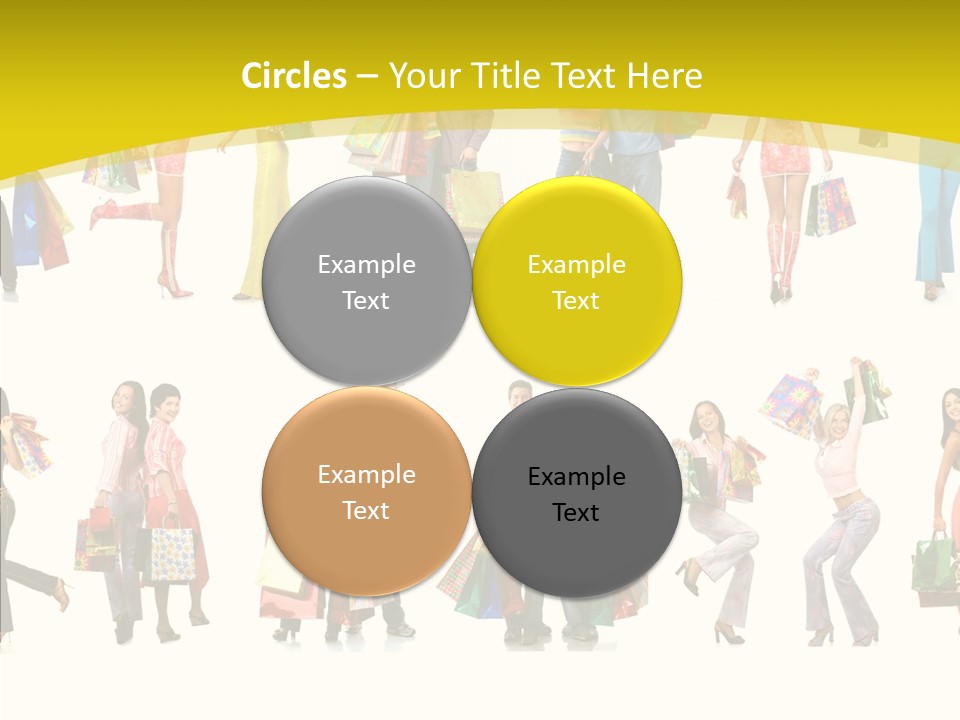 Children Isolate Beauty PowerPoint Template