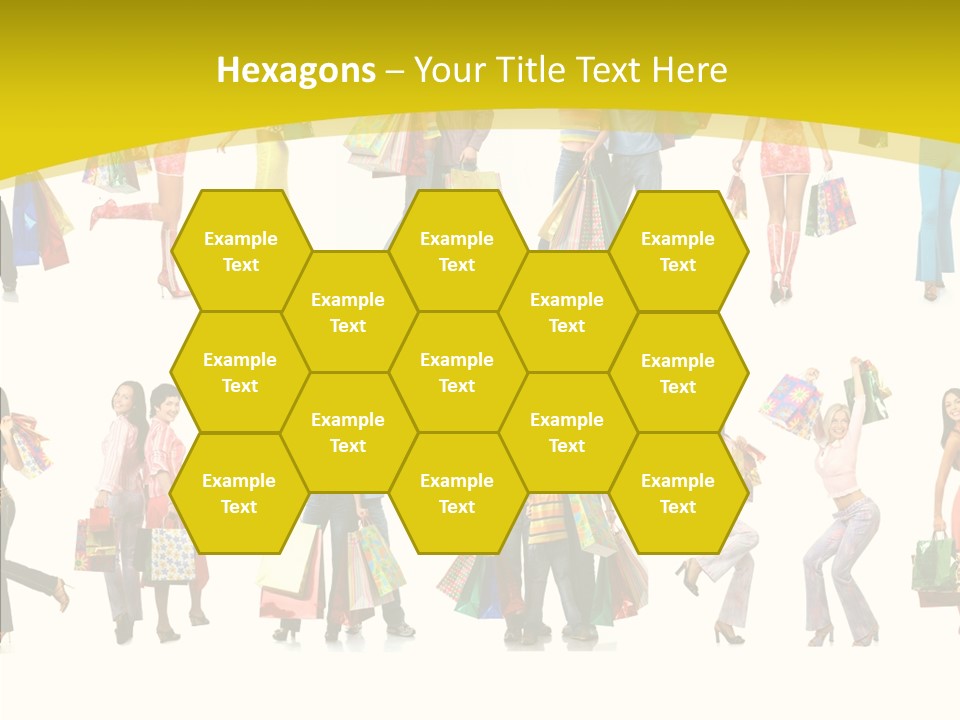 Children Isolate Beauty PowerPoint Template