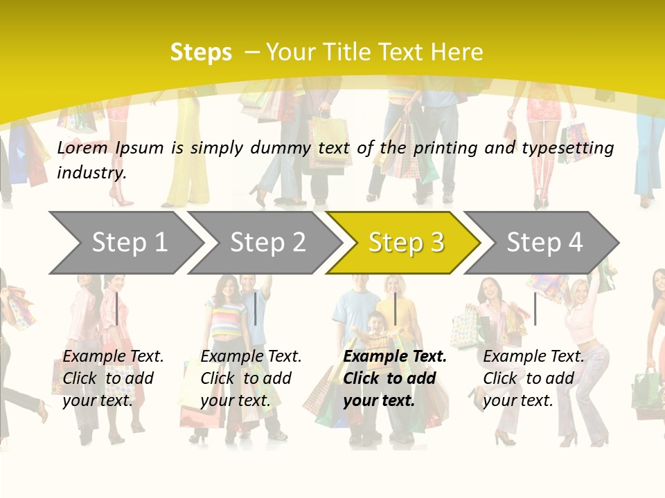 Children Isolate Beauty PowerPoint Template