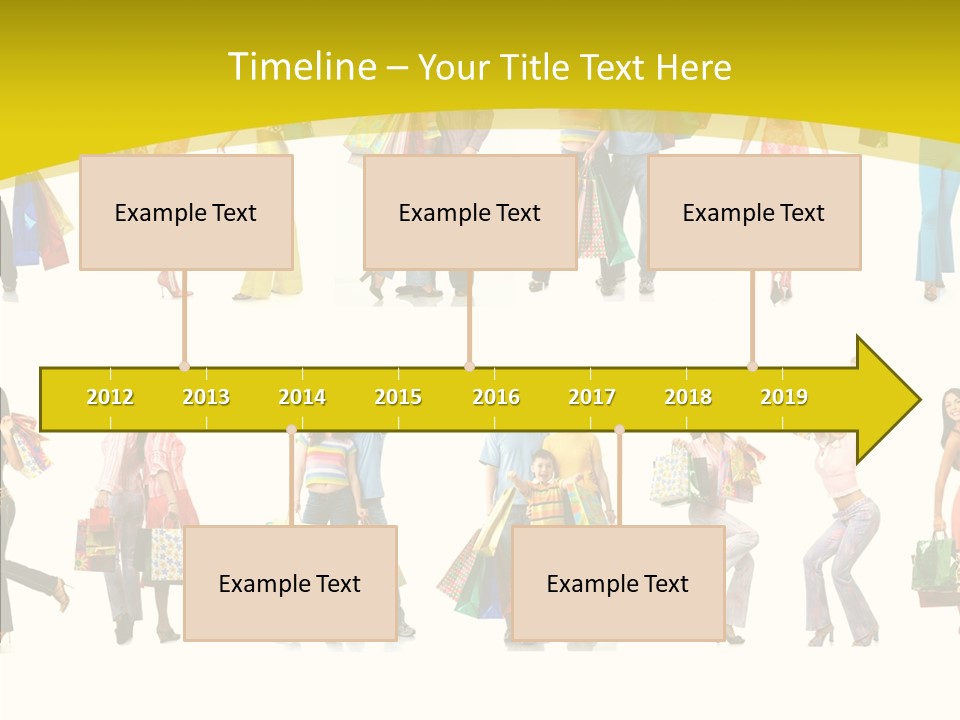 Children Isolate Beauty PowerPoint Template