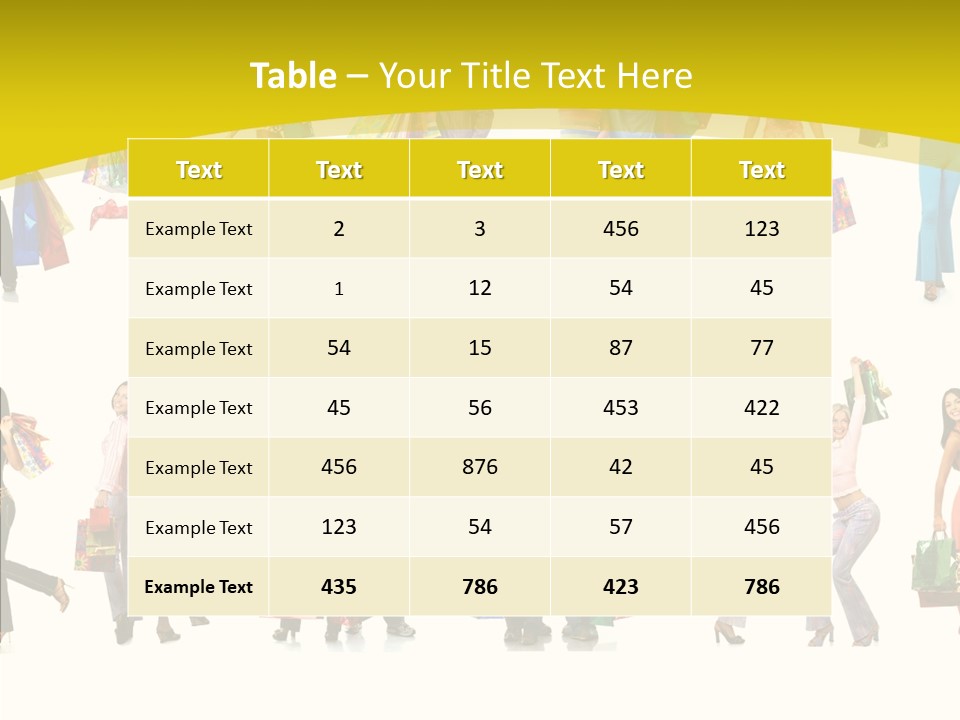 Children Isolate Beauty PowerPoint Template