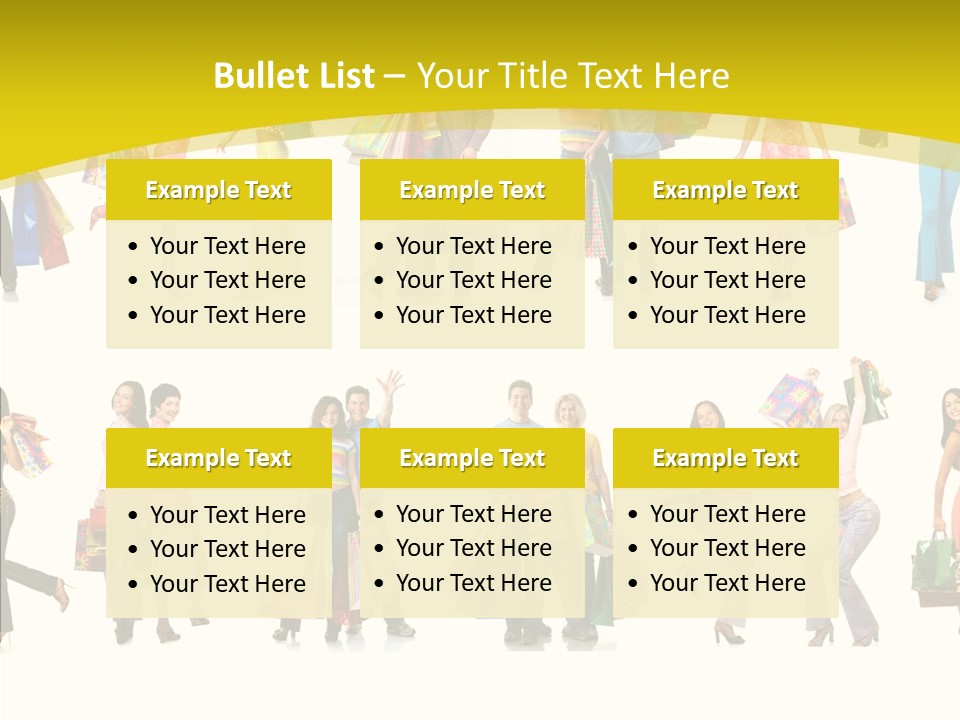 Children Isolate Beauty PowerPoint Template