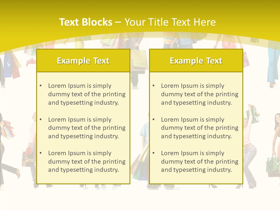 Children Isolate Beauty PowerPoint Template