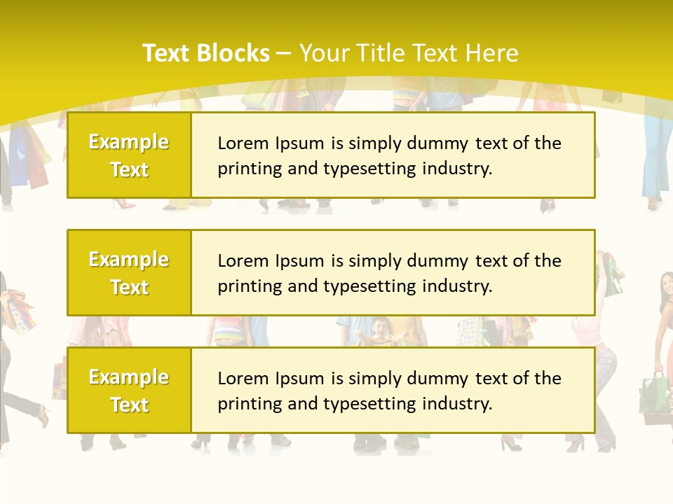 Children Isolate Beauty PowerPoint Template