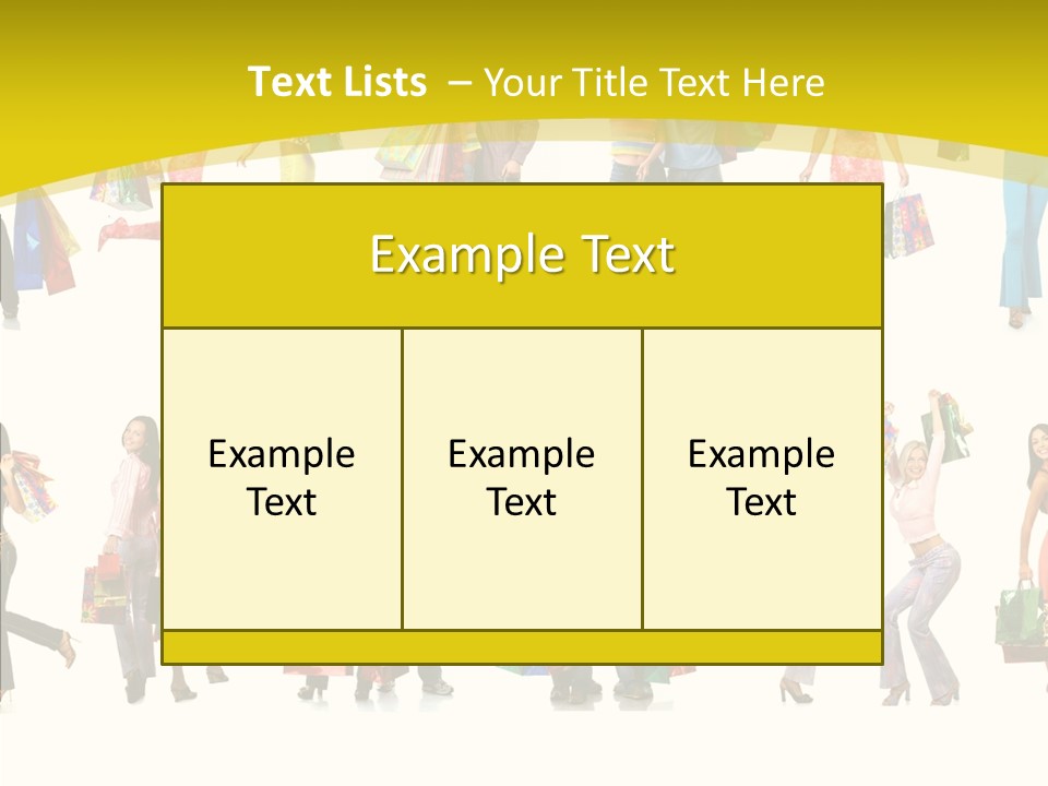 Children Isolate Beauty PowerPoint Template