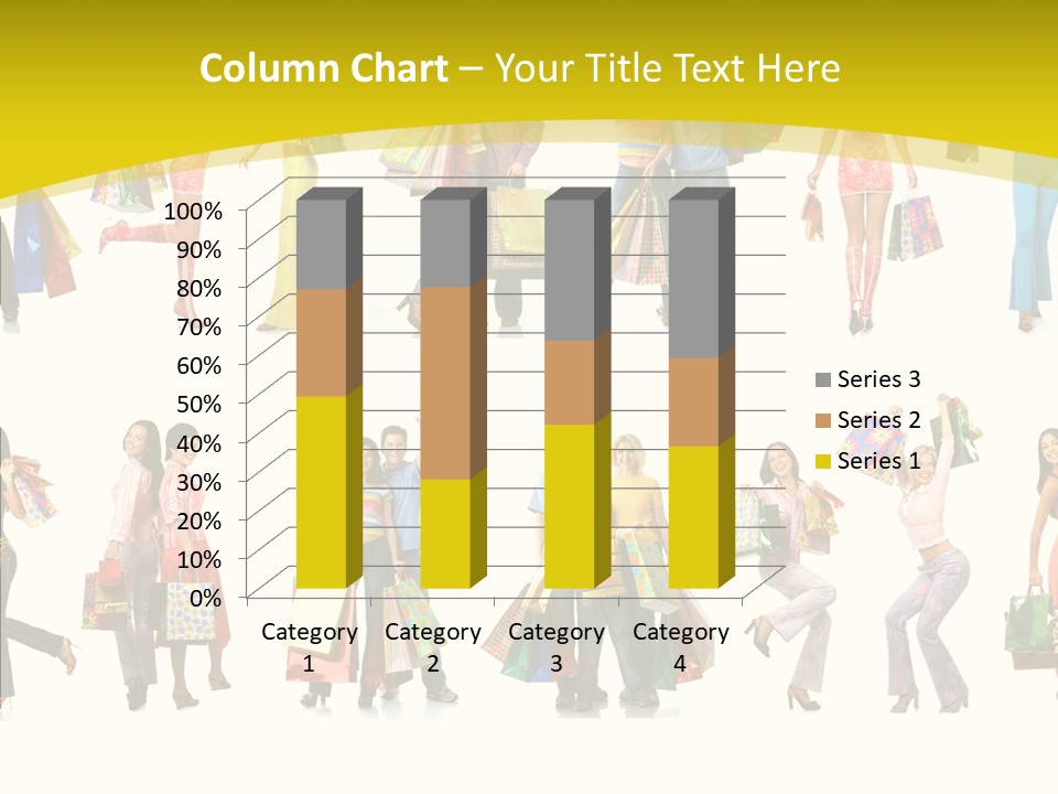 Children Isolate Beauty PowerPoint Template