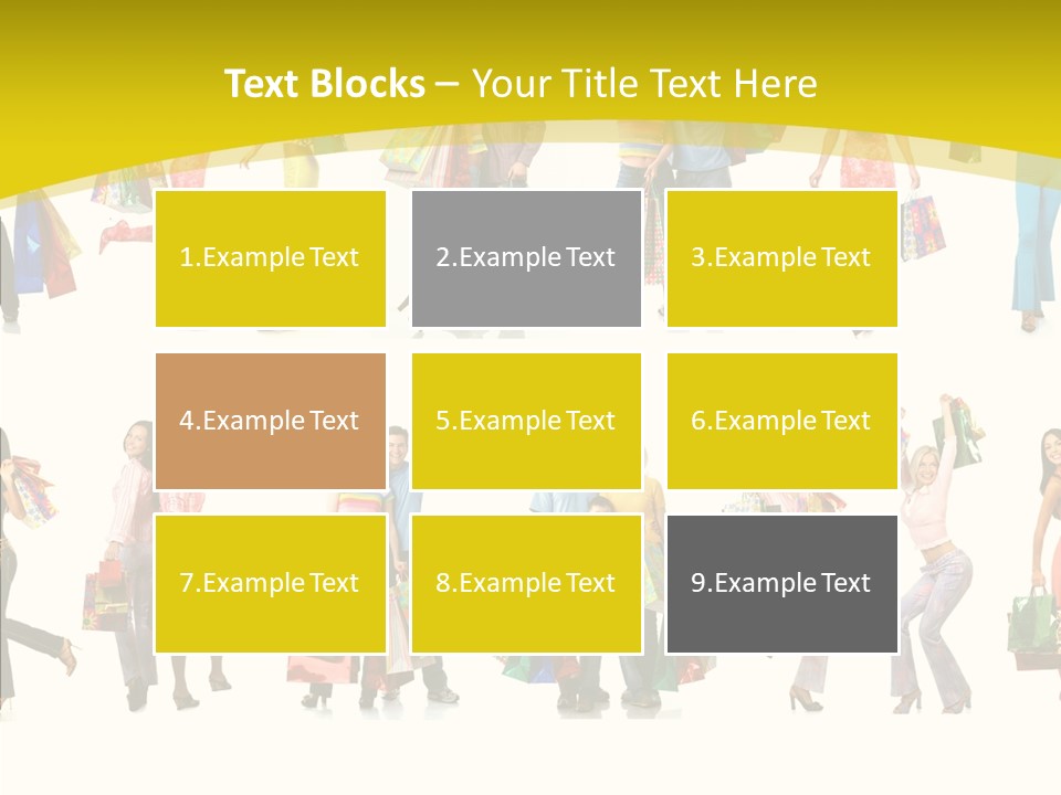 Children Isolate Beauty PowerPoint Template