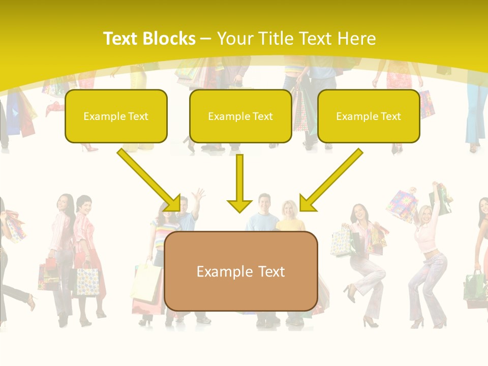 Children Isolate Beauty PowerPoint Template