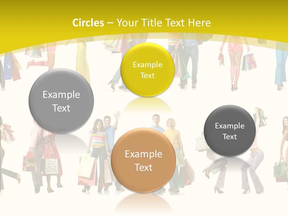 Children Isolate Beauty PowerPoint Template