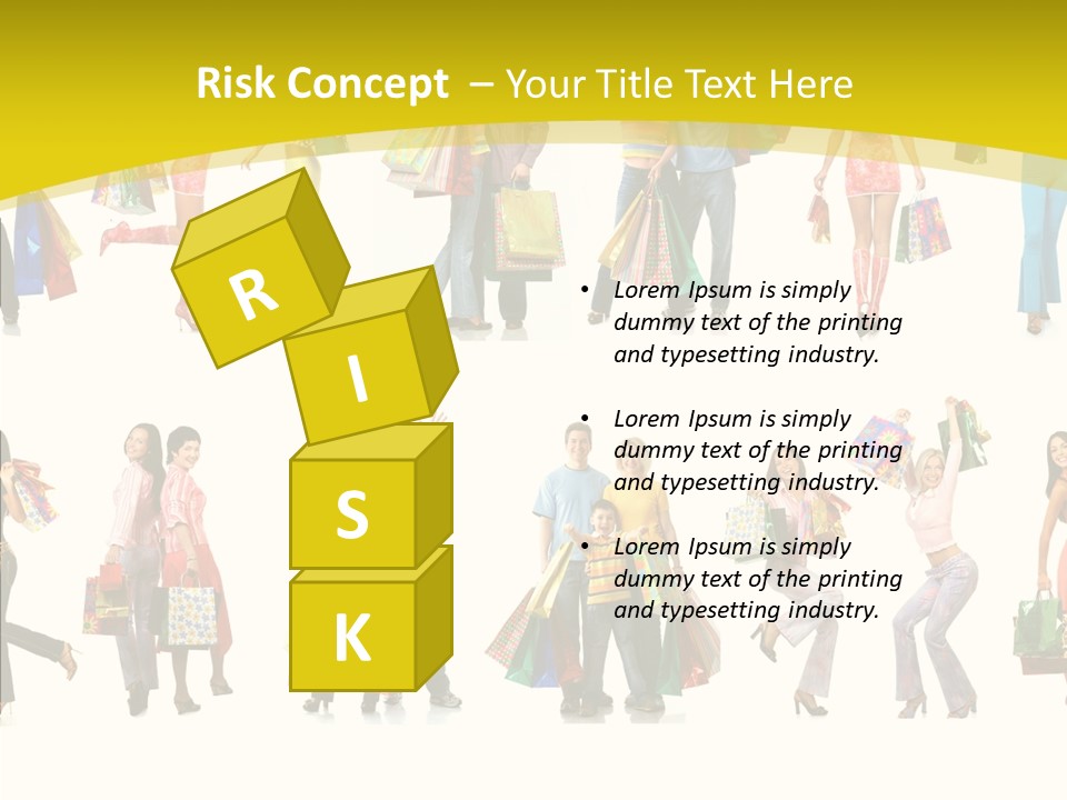 Children Isolate Beauty PowerPoint Template