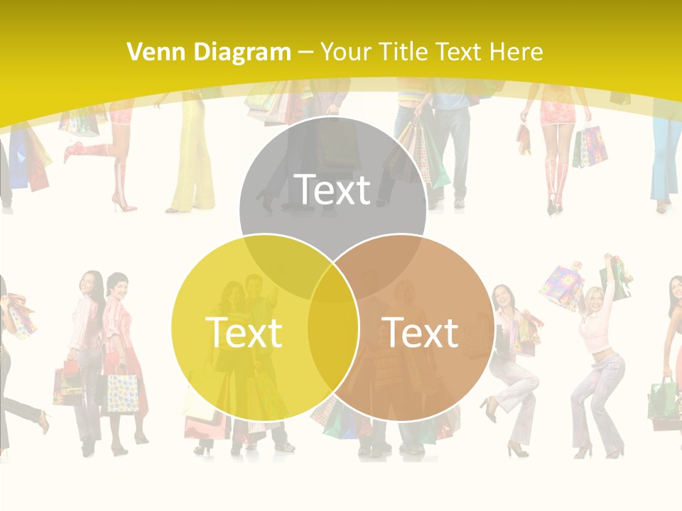 Children Isolate Beauty PowerPoint Template