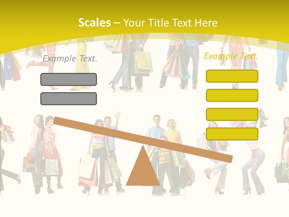 Children Isolate Beauty PowerPoint Template