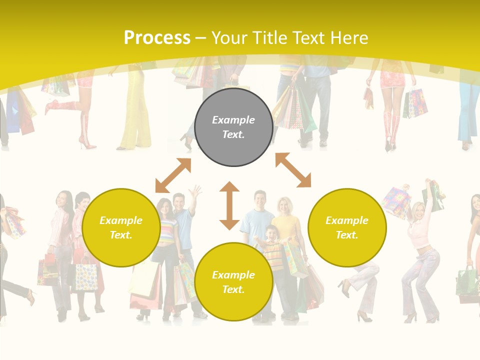 Children Isolate Beauty PowerPoint Template