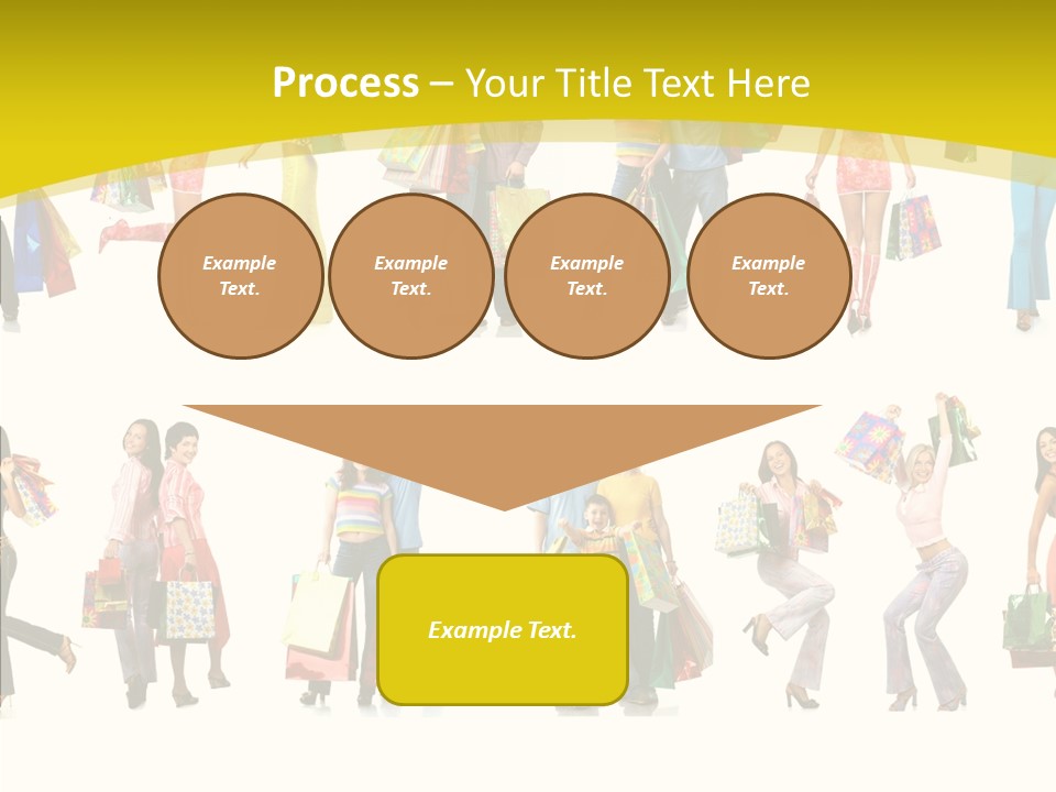 Children Isolate Beauty PowerPoint Template