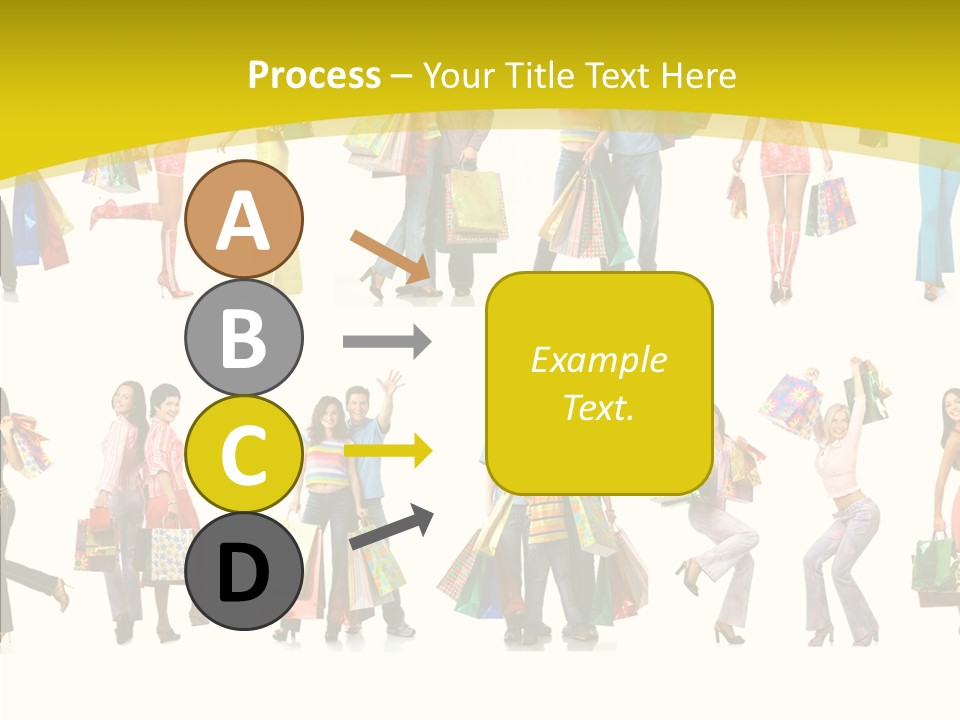 Children Isolate Beauty PowerPoint Template