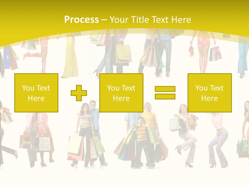 Children Isolate Beauty PowerPoint Template