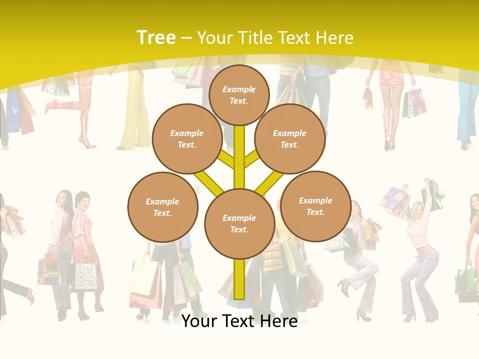 Children Isolate Beauty PowerPoint Template