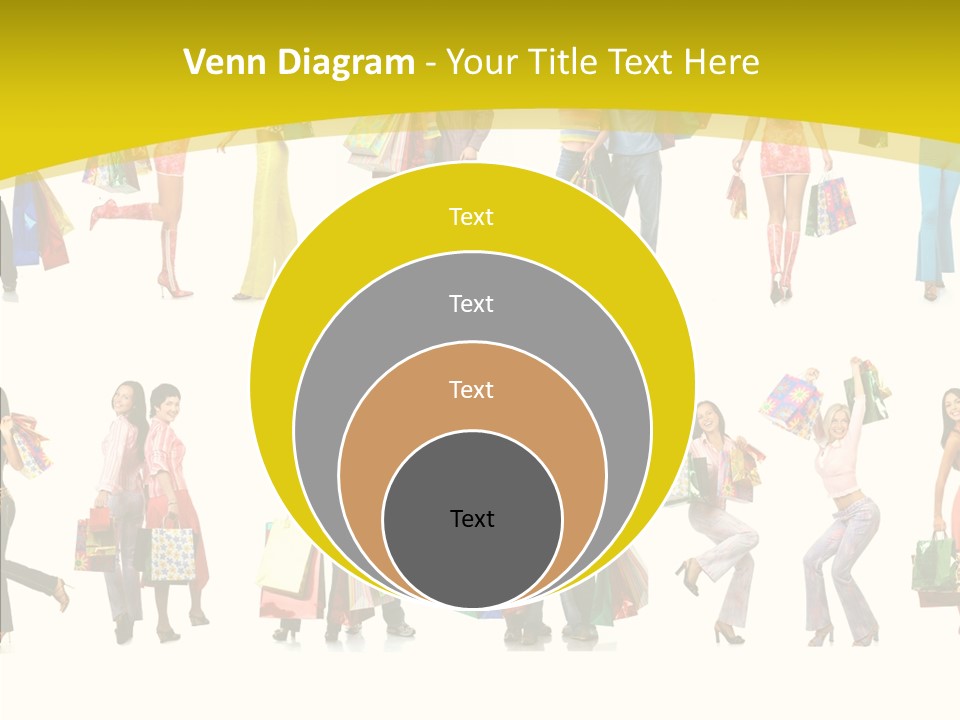 Children Isolate Beauty PowerPoint Template