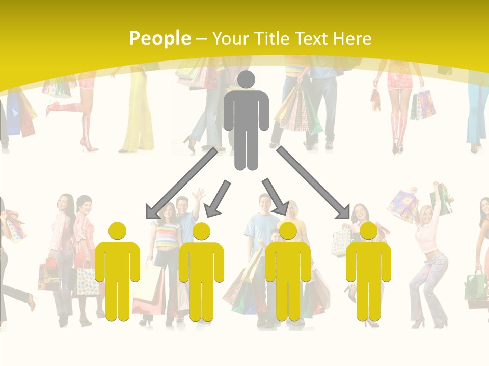 Children Isolate Beauty PowerPoint Template