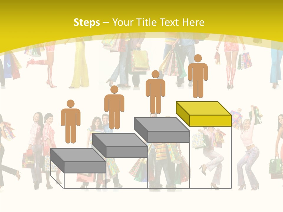 Children Isolate Beauty PowerPoint Template