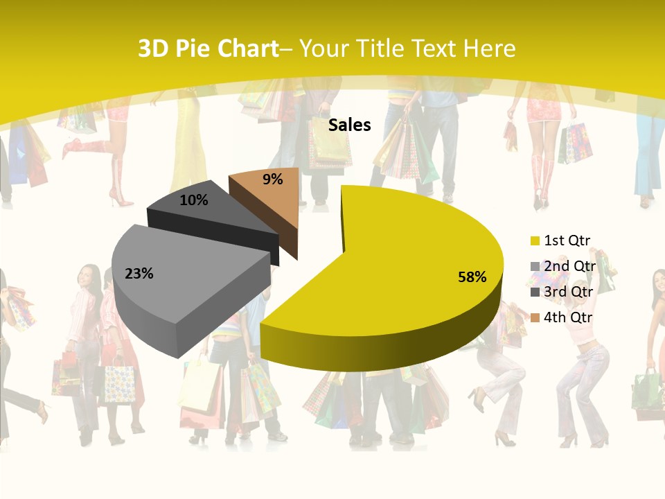 Children Isolate Beauty PowerPoint Template