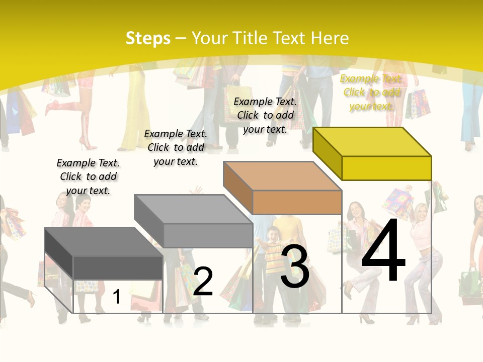 Children Isolate Beauty PowerPoint Template
