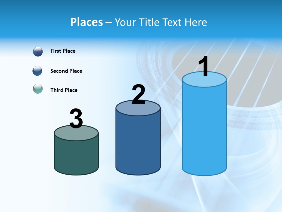 Backdrop Background Blue PowerPoint Template