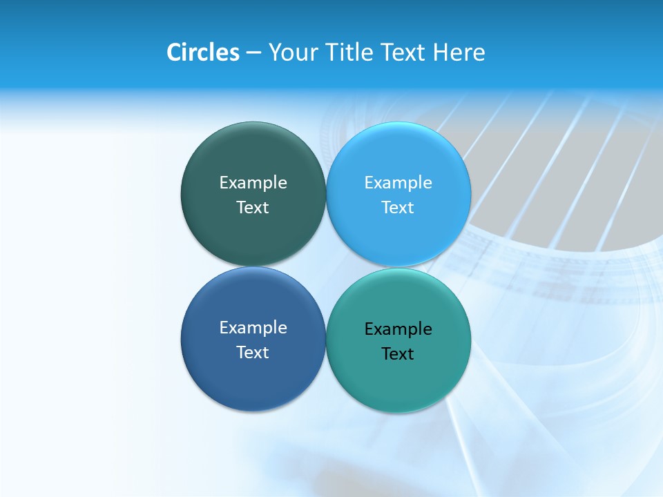 Backdrop Background Blue PowerPoint Template