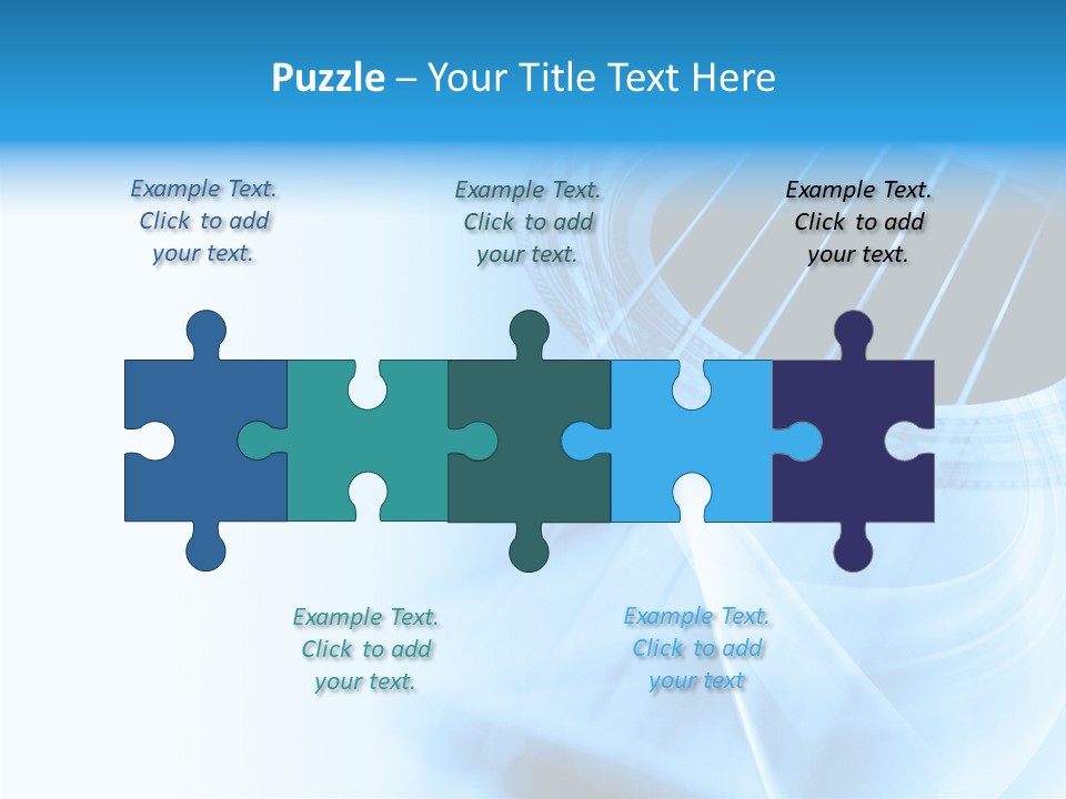 Backdrop Background Blue PowerPoint Template