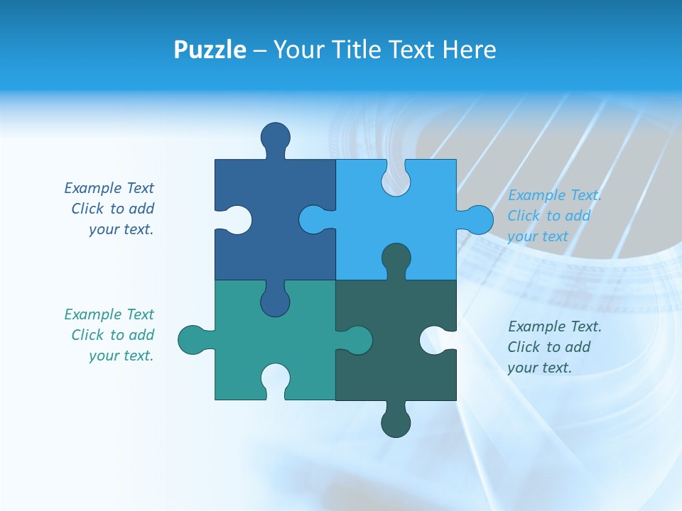 Backdrop Background Blue PowerPoint Template