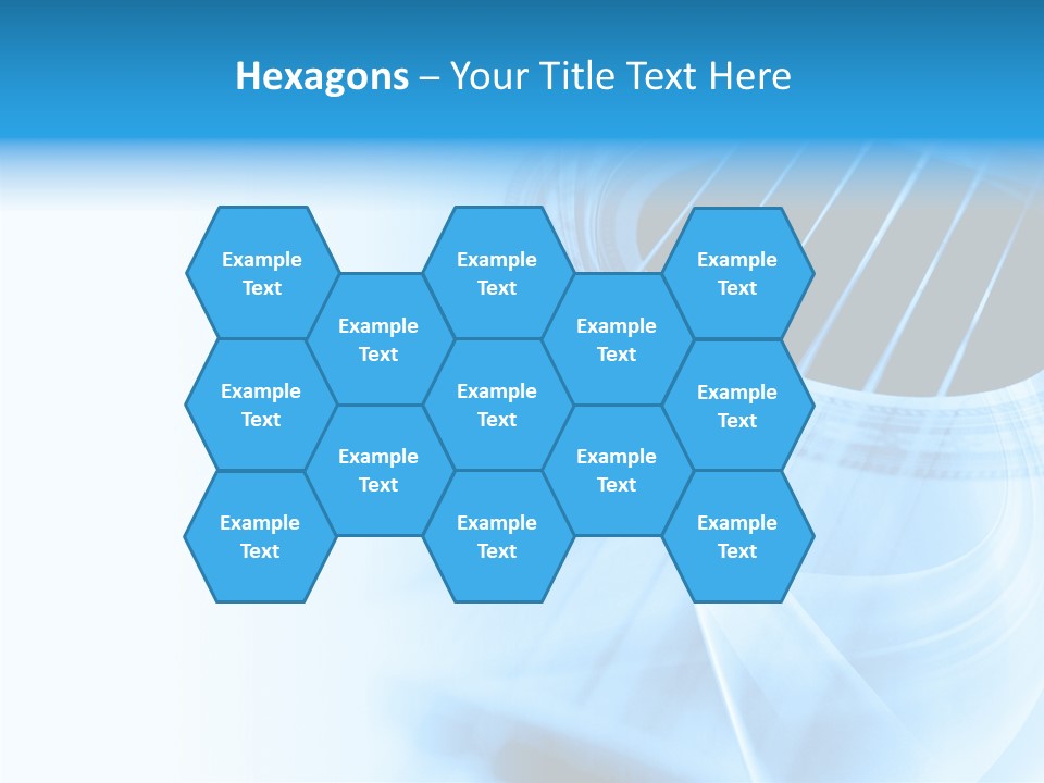 Backdrop Background Blue PowerPoint Template