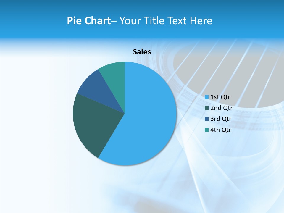 Backdrop Background Blue PowerPoint Template