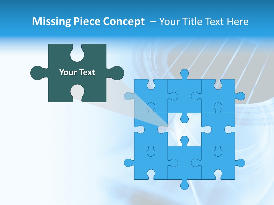 Backdrop Background Blue PowerPoint Template