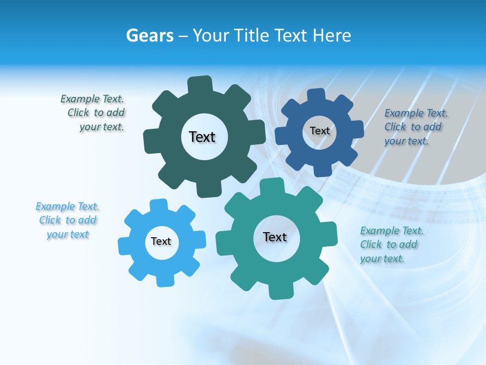 Backdrop Background Blue PowerPoint Template