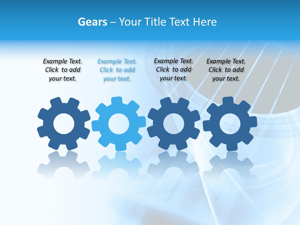 Backdrop Background Blue PowerPoint Template