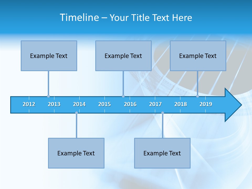 Backdrop Background Blue PowerPoint Template