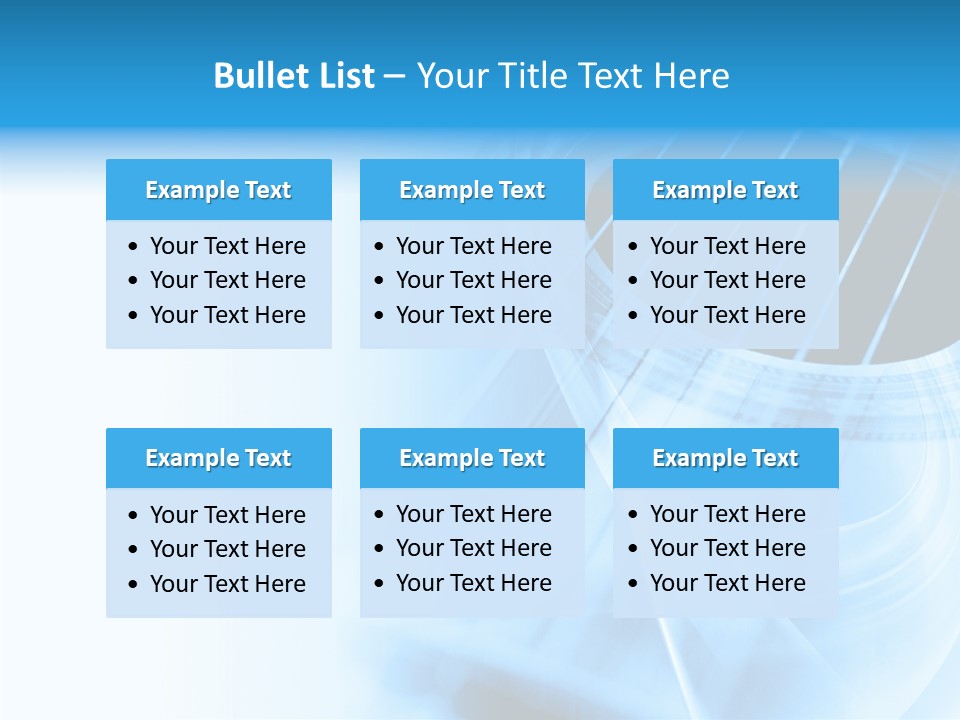 Backdrop Background Blue PowerPoint Template