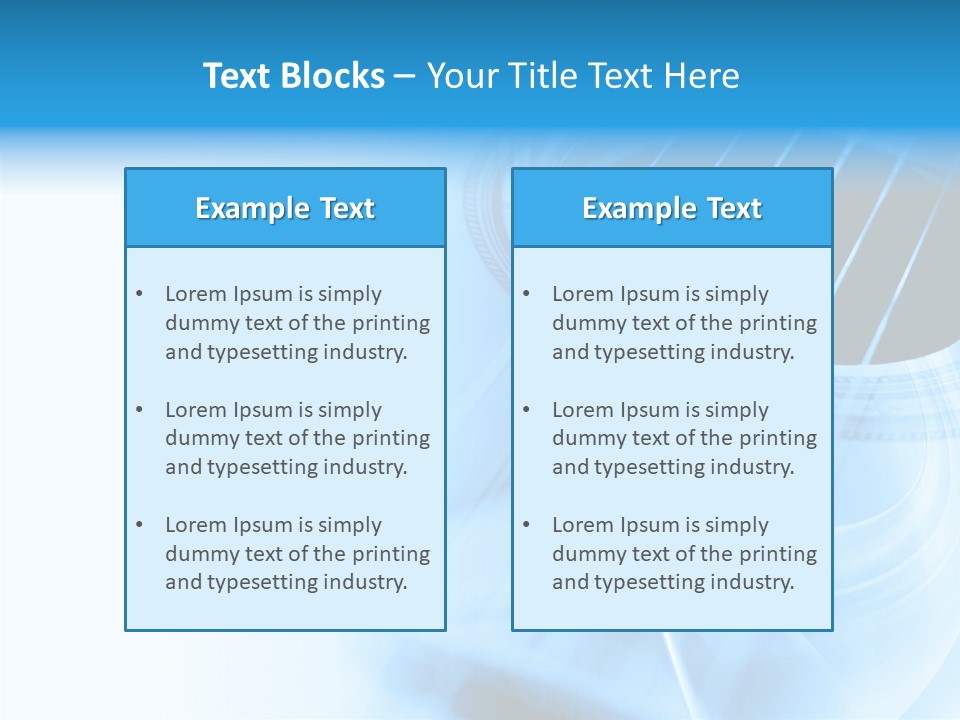 Backdrop Background Blue PowerPoint Template
