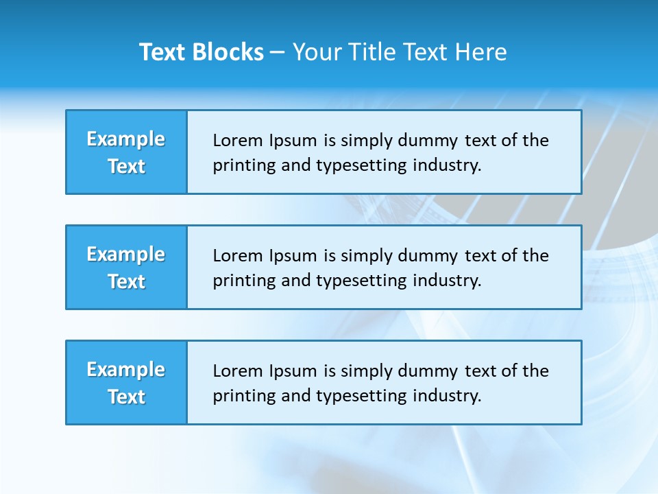 Backdrop Background Blue PowerPoint Template