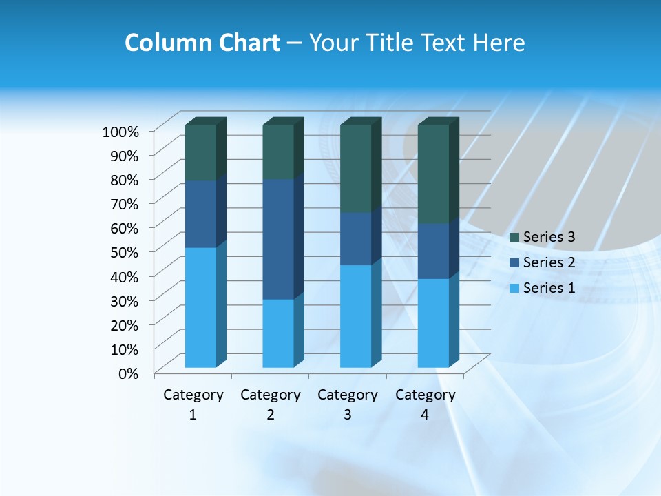 Backdrop Background Blue PowerPoint Template