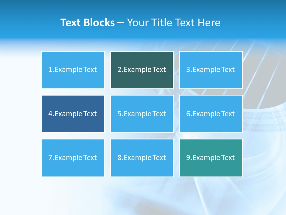 Backdrop Background Blue PowerPoint Template