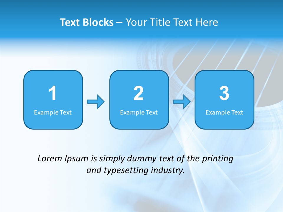 Backdrop Background Blue PowerPoint Template