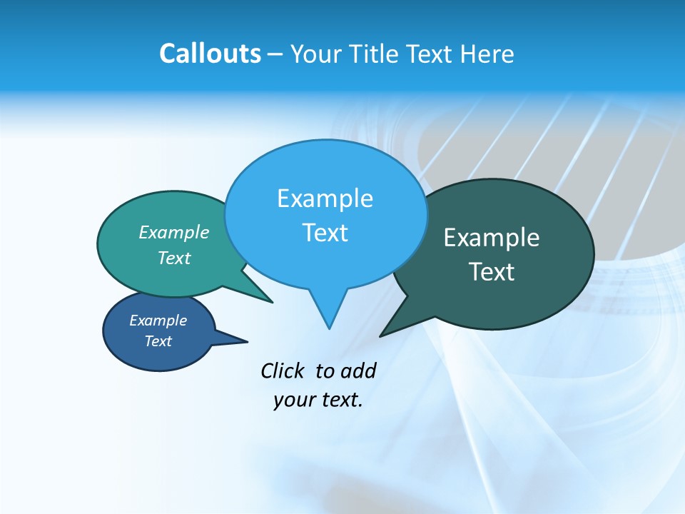 Backdrop Background Blue PowerPoint Template