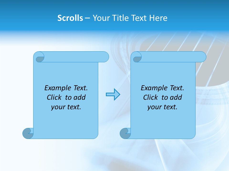 Backdrop Background Blue PowerPoint Template