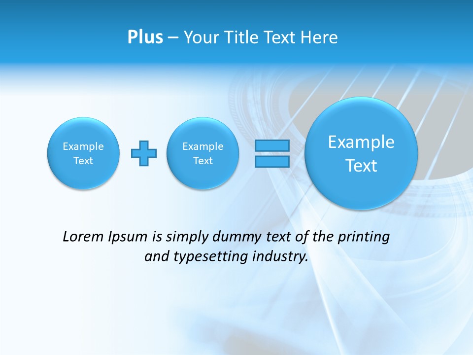 Backdrop Background Blue PowerPoint Template