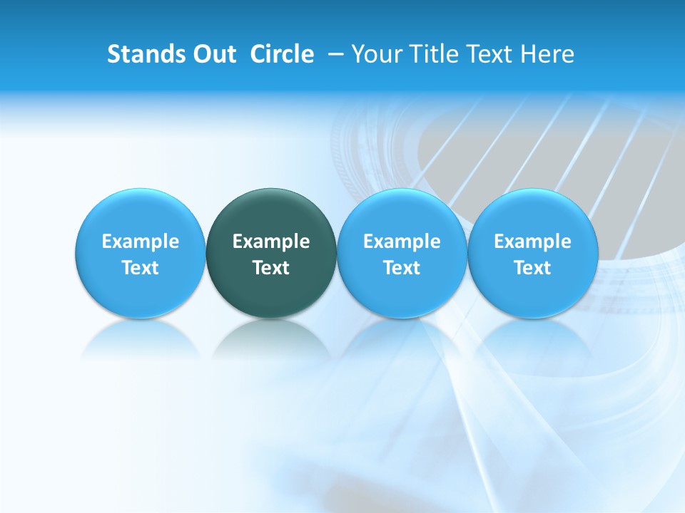 Backdrop Background Blue PowerPoint Template