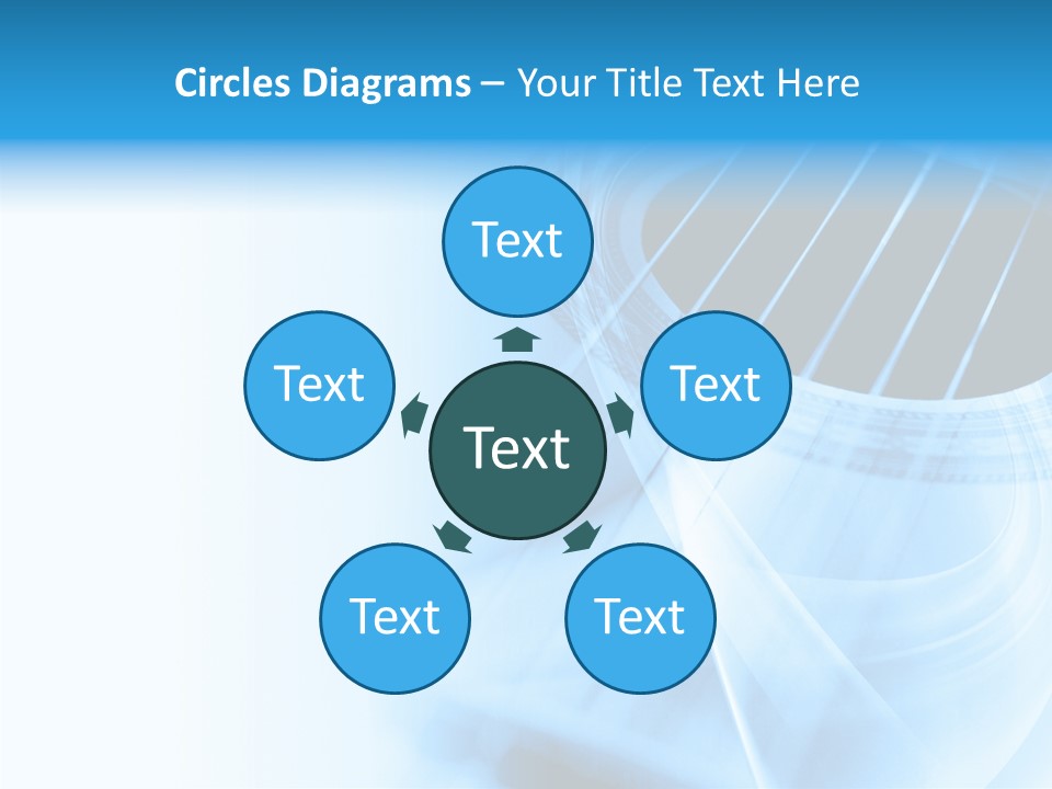 Backdrop Background Blue PowerPoint Template